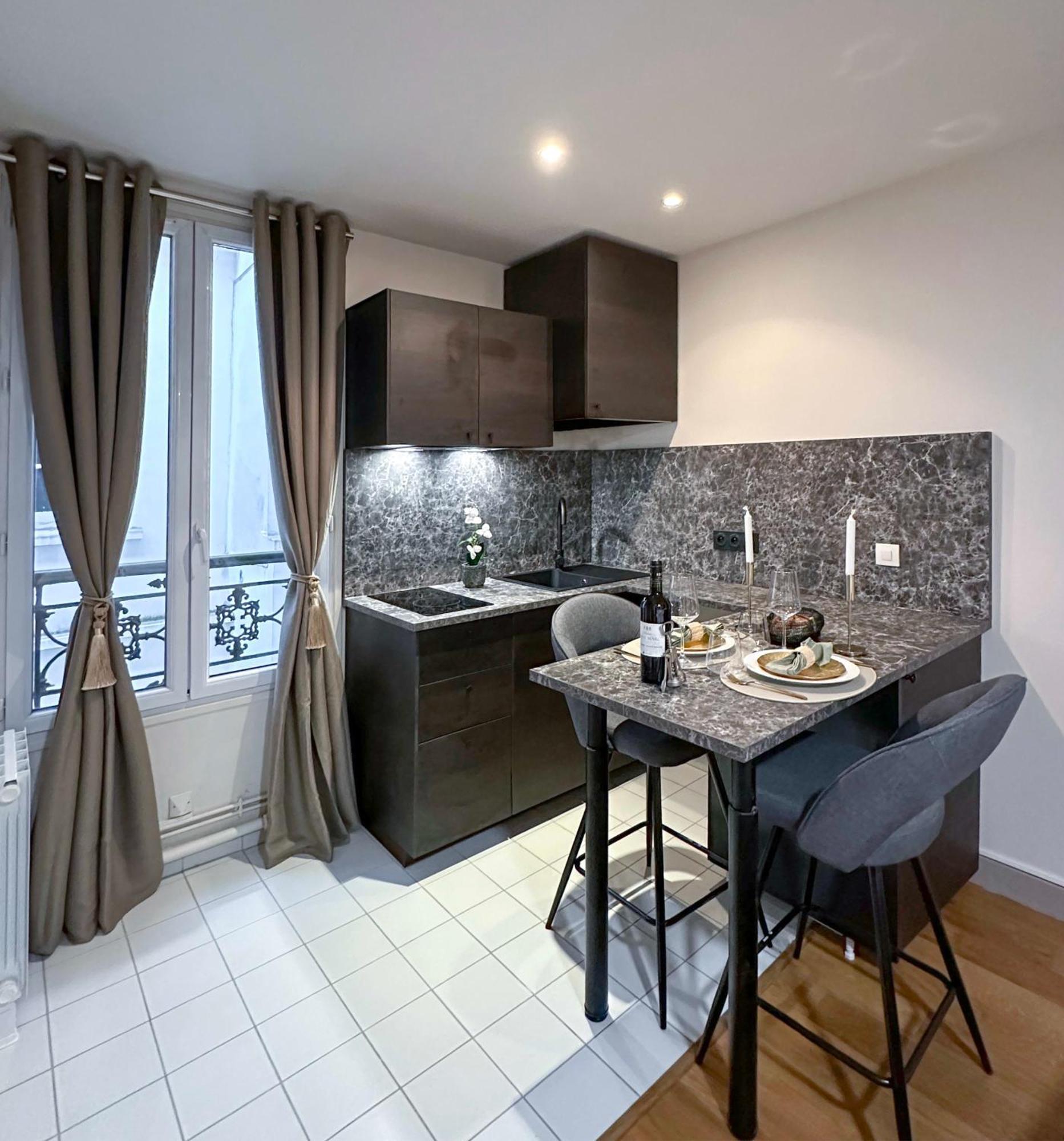 Peaceful Studio In Paris Exterior foto